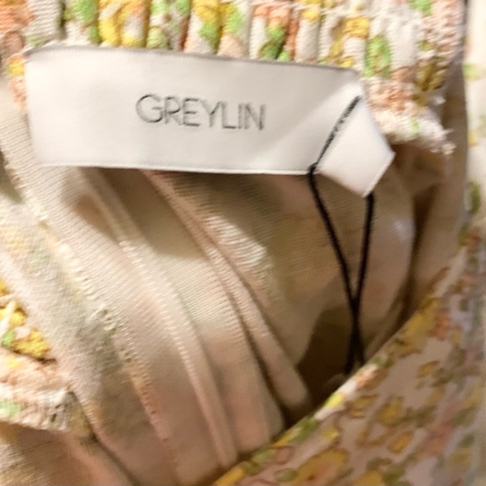 Greylin Mandy Floral Tie Back Dress - Picture 11 of 13